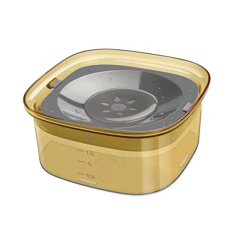 Dog Water Bowl 2L No Spill Dog Bowl