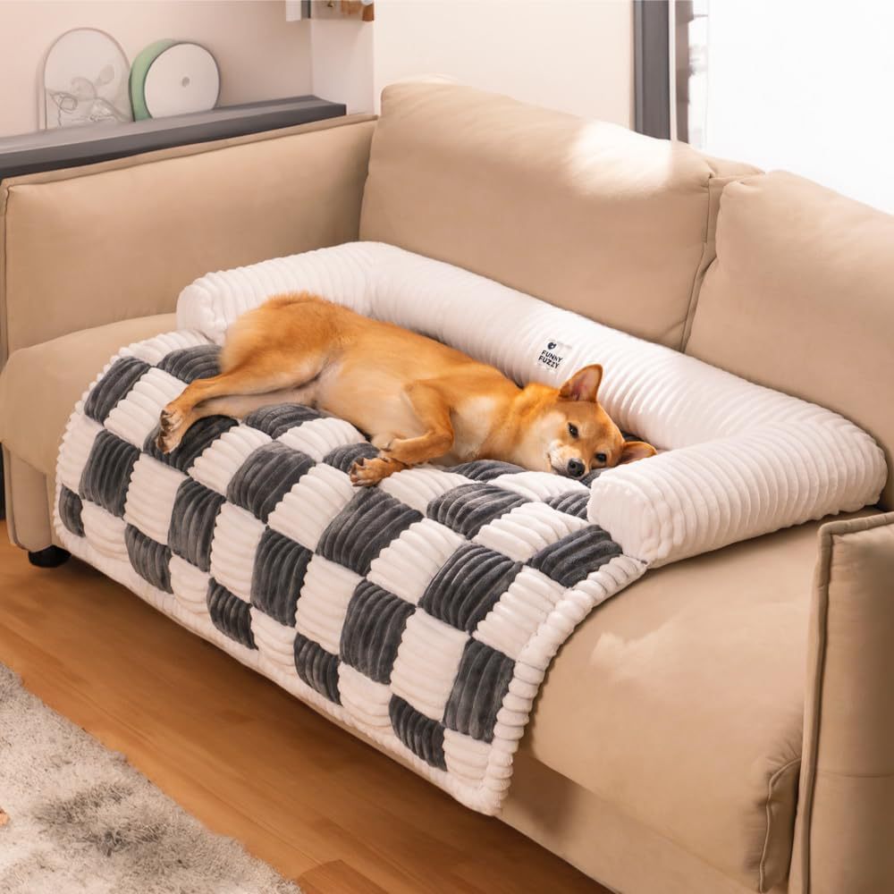 Luxury Plush Thickened Warm Pet Bed