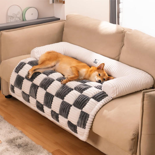 Luxury Plush Thickened Warm Pet Bed