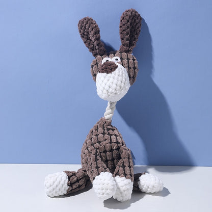 Pet Toy Dog Bite Sound Toy Plush Interactive