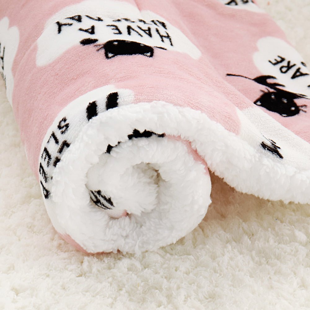 Premium Lambskin dog and cat Blanket