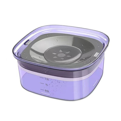 Dog Water Bowl 2L No Spill Dog Bowl