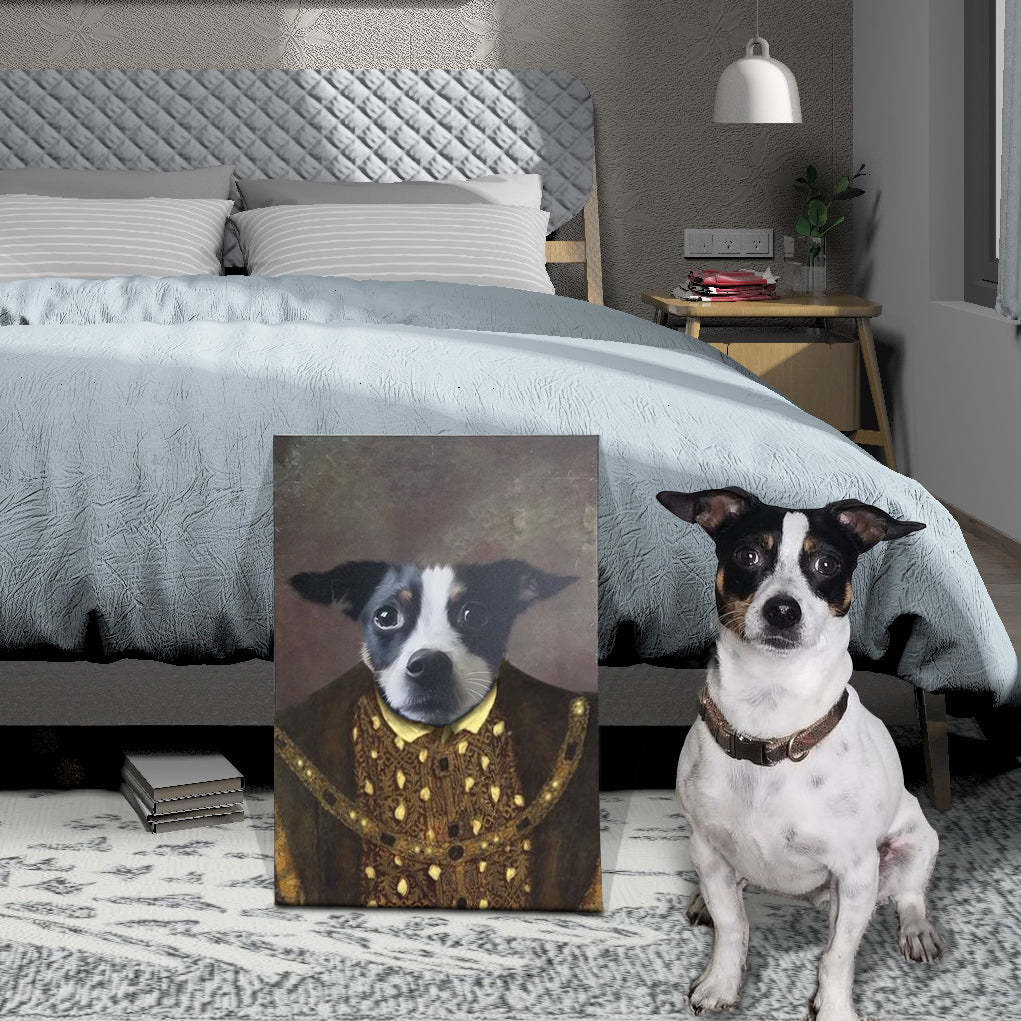 Personalized Pet Canvas Portrait Image