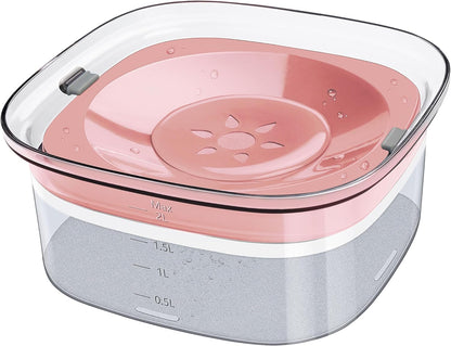Dog Water Bowl 2L No Spill Dog Bowl