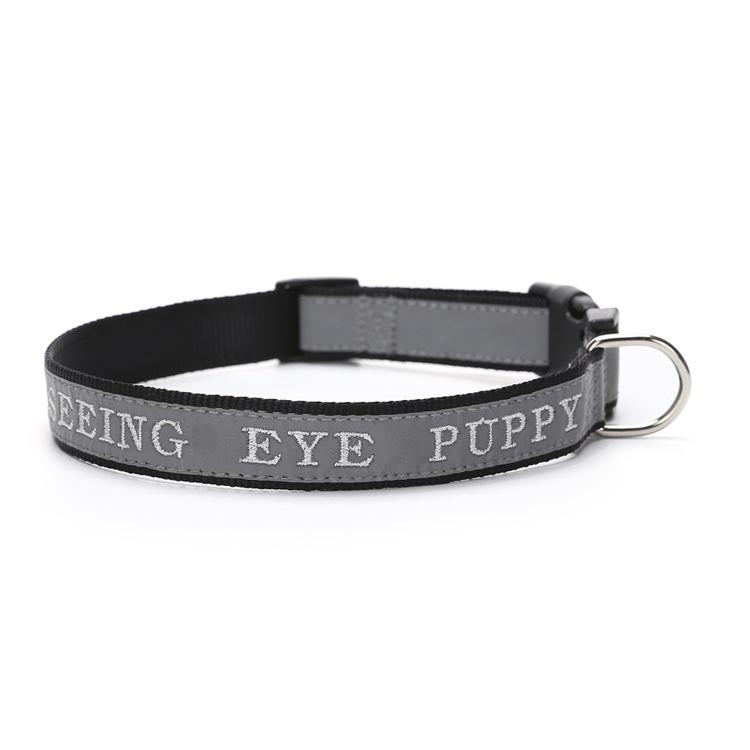 Embroidered Reflective Dog Collar