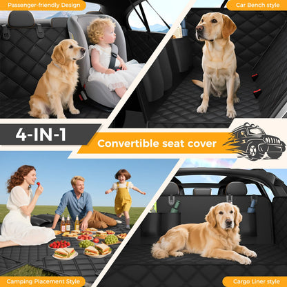 Dog Car Seat Cover For Back Seat