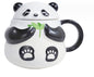 Cute Pet Mark Panda Shaped Ceramic Mug
