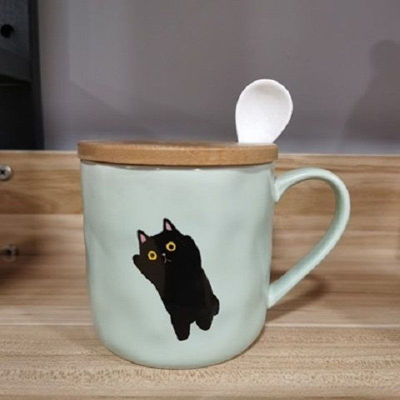 Irregular Pet Cartoon Shape Japanese Ceramic Mug