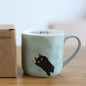 Irregular Pet Cartoon Shape Japanese Ceramic Mug