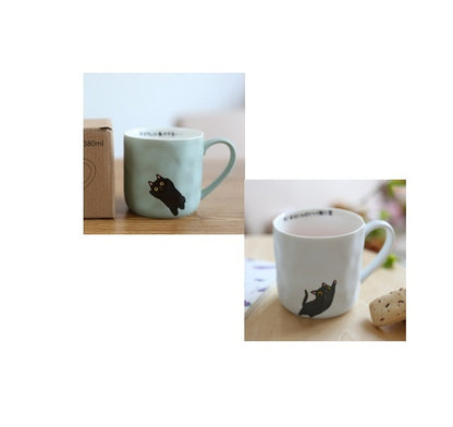 Irregular Pet Cartoon Shape Japanese Ceramic Mug