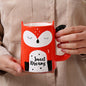 Cute Pet Mark Panda Shaped Ceramic Mug